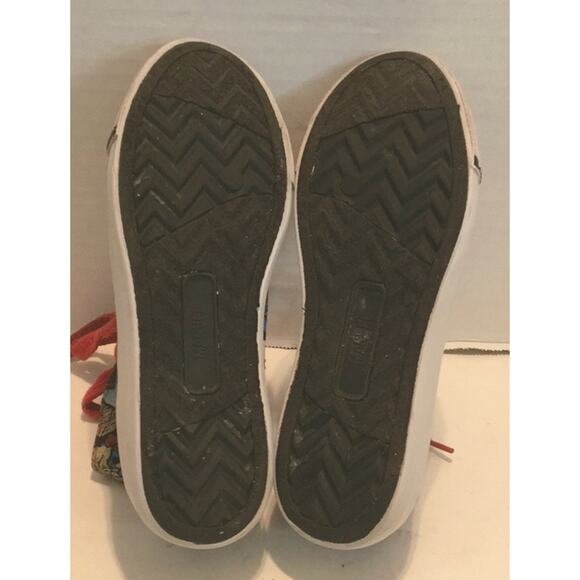 MARVEL SPIDER-MAN HIGHTOP SNEAKERS SIZE 2 UNISEX - Picture 4 of 8